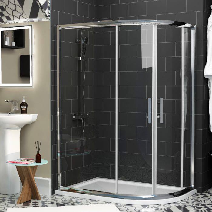 How To Fit Offset Quadrant Shower