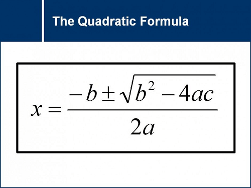 Program to implement a Quadratic equation in Java