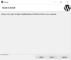 Installing Wordpress With Bitnami Locally on Windows PC - Technotaught