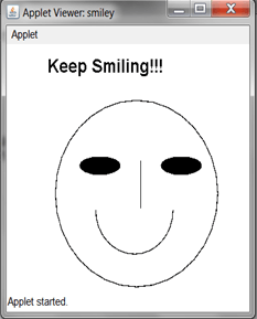 Smiley face