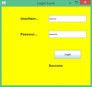 Registration Form in Windows Form Using Swing in Java - Technotaught