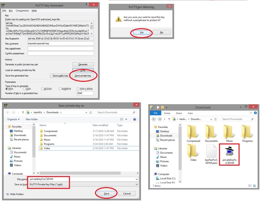 upload files to AWS ec2