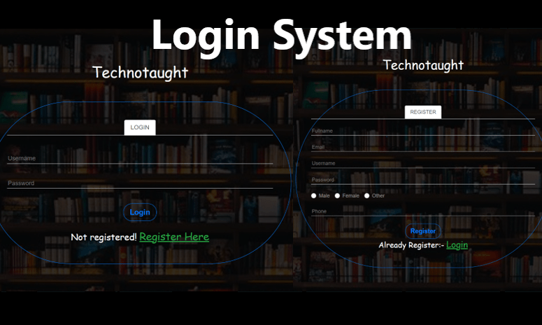Secure Login System With Php And Mysql Technotaught
