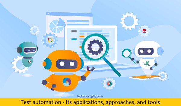 Test automation - Its applications, approaches, and tools