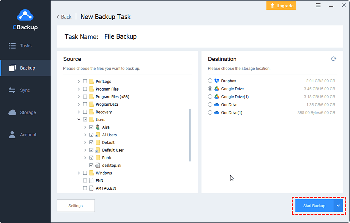 Best Free Cloud Backup Service for Personal Use